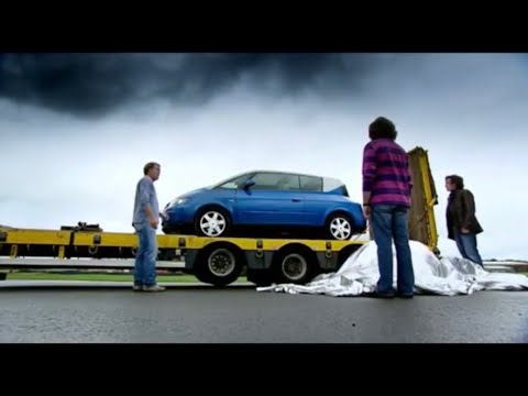 Top Gear - Renault Avantime Lap Time Challenge vs Mitsubishi Evo (Part 1)