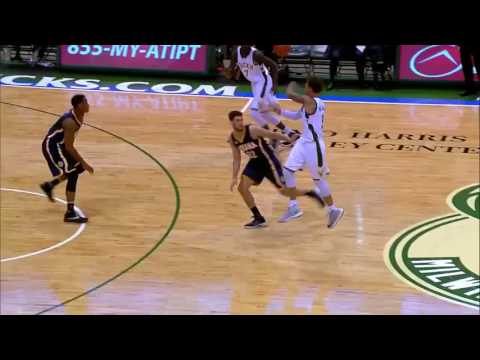 Thon Maker's first points in the NBA