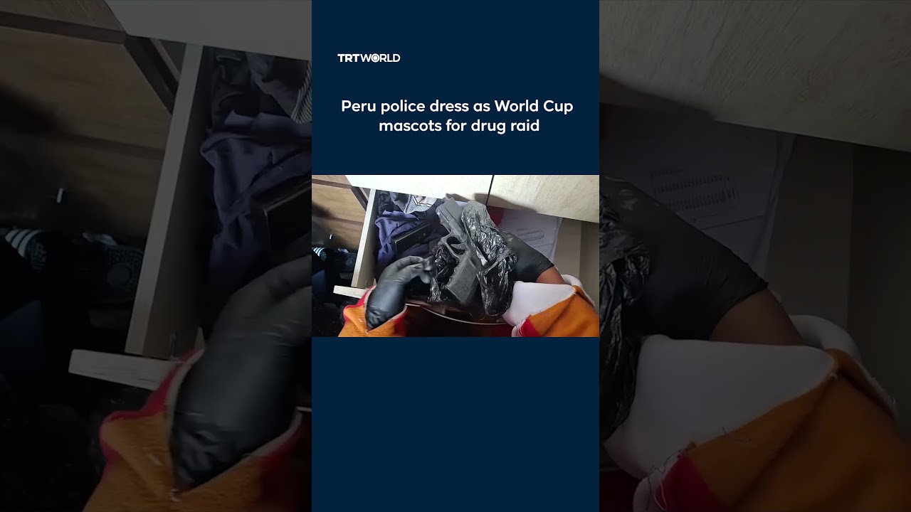 Peru police raid drug suspect disguised as 2026 World Cup mascots in Lima