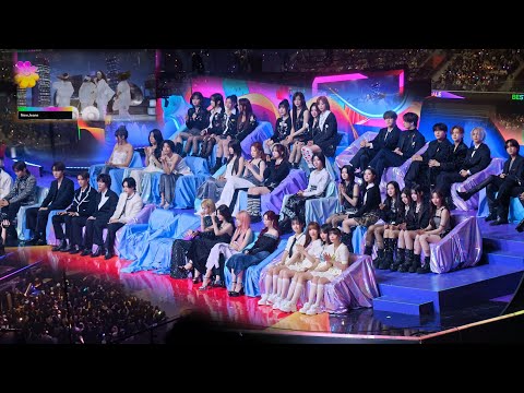 [MMA 베스트 여자그룹 VCR]  에스파 aespa, 여자아이들,라이즈 RIIZE, QWER, 에이티즈, 트리플에스 Reaction cam @241130 MMA 2024 직캠