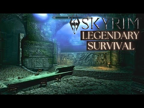 Skyrim Anniversary Edition: Legendary Difficulty Survival Mode Episode 6! (Survival Settings Mod)