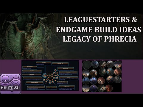 Poe 3.27 Legacy of Phrecia | Leaguestarters and Endgame Build Ideas | Inspiration builds