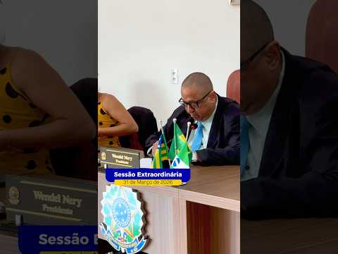 Sessão Extraordinária 31 de Março de 2026