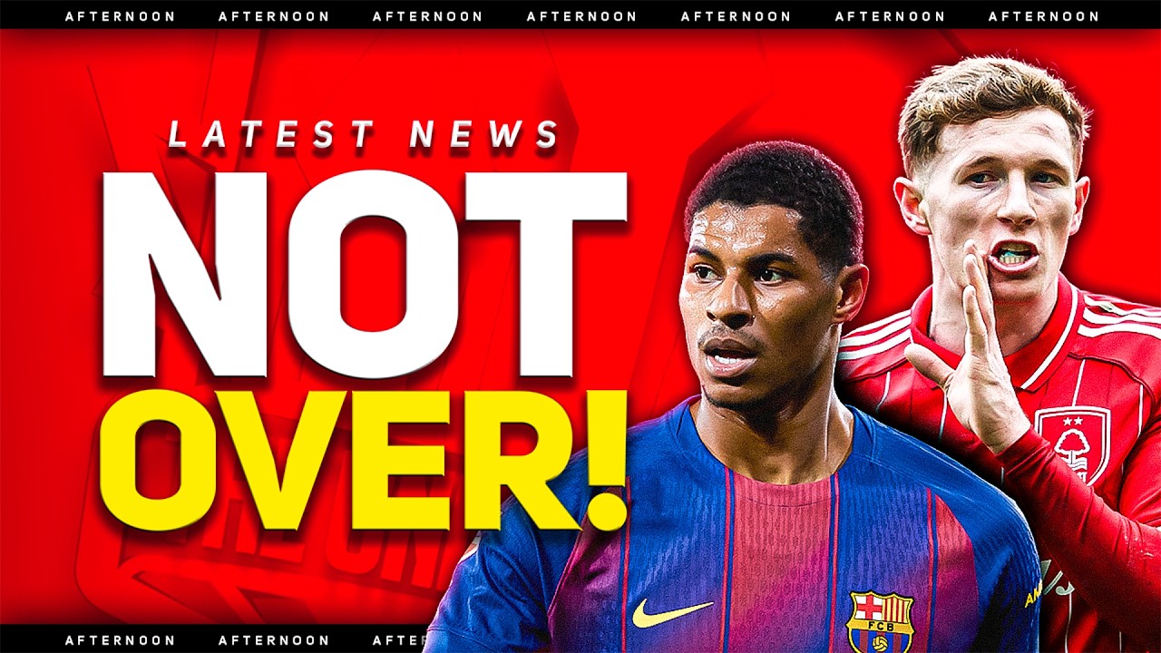 Anderson TRANSFER Plea! Rashford EXIT Doubt! Man Utd Transfer News