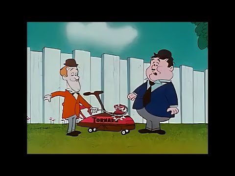 Stanlio i Olio - Opasna mašina za šišanje trave (1966), remastered