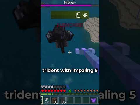 i beat the bedrock wither in 32 seconds