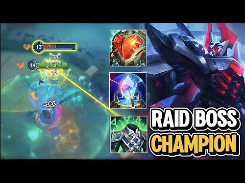 Mordekaiser But I Made Him a Literal RAID BOSS! Wild Rift