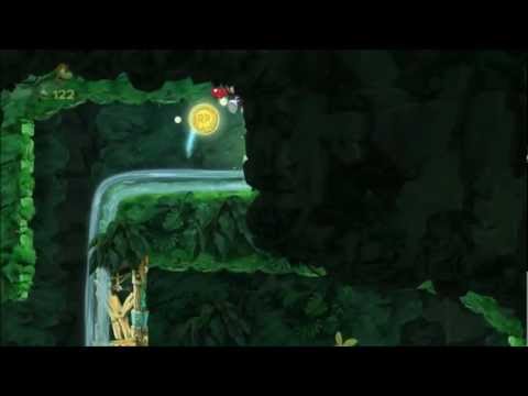 Rayman Origins (1080i HD) Walkthrough Bonus Part 6 - Go With The Flow Missed Coin