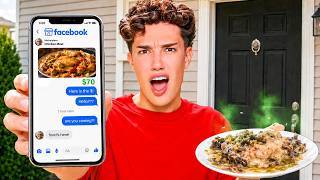 I Got SCAMMED Buying Every Meal From Facebook Marketplace