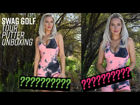Golfer Paige Spiranac Unboxes Her New Joker Putter