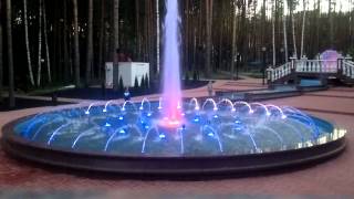 Фонтан из агломерата санаторий 