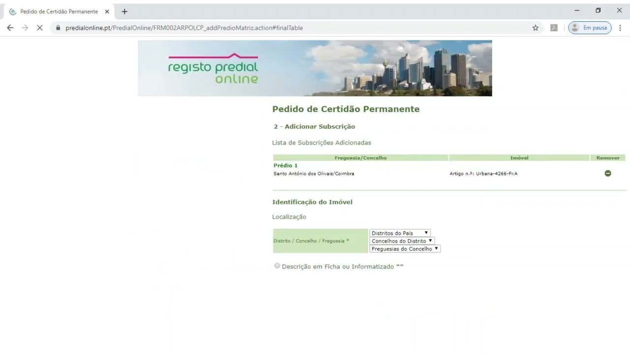 🔴🔵 Como obter a certidão permanente (registo predial) em predialonline.pt 🔴🔵
