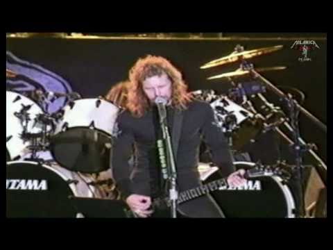 Metallica - RARE VIDEO -  Disposable Heroes -  Milton Keynes UK 1993
