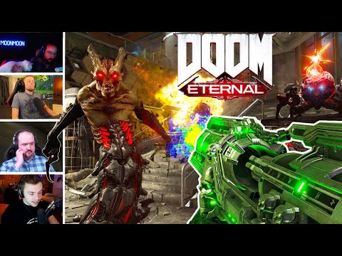 Steamers Funny Moments In DOOM Eternal Part I (Funny Moments)