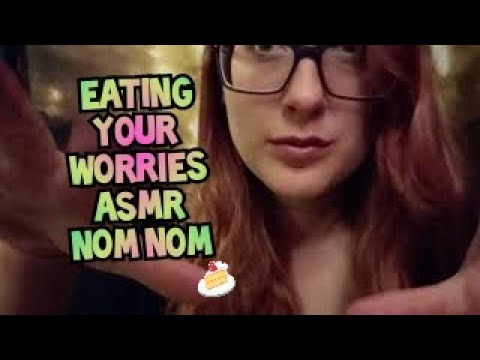 ASMR Extracting Your Essence ( Eating You ) Reiki Role Play - Close up!