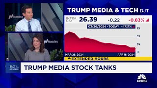 Trump Media stock tanks: Here