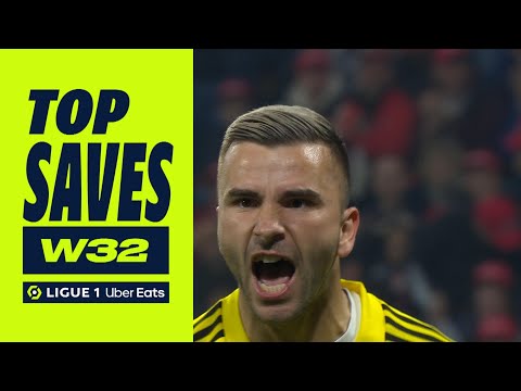 Best goalkeeper saves : Week 32 - Ligue 1 Uber Eats / 2022-2023