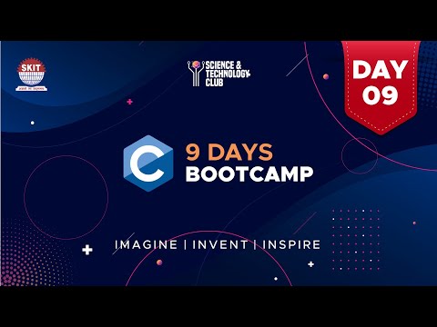 C Bootcamp - Day 9 | Dynamic Memory Allocation & File Handling