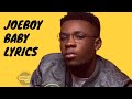 Joeboy - Baby (Lyrics)