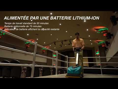 Micro-autolaveuse TENNANT CS5 - autotractée compacte avec batterie lithium-ion - 50 mn d'autonomie_6