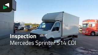 Mercedes-Benz Sprinter 514 CDI Dubbellucht Bakwagen Airco Cruise MBUX CarPlay  sk&aring;plastbil < 3.5t | Bild 4 - Autoline