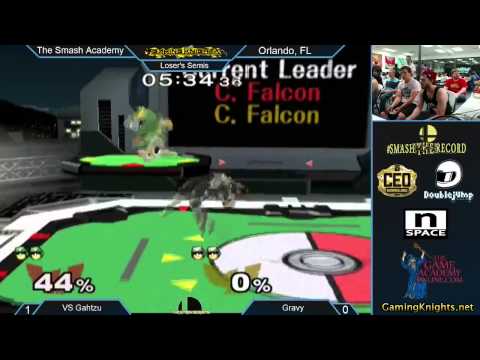 The Smash Academy 2 - Gahtzu vs Gravy - Top 5  - SSBM