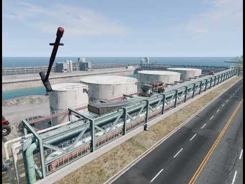 Cars Bollard Wall Crash BeamNG.drive