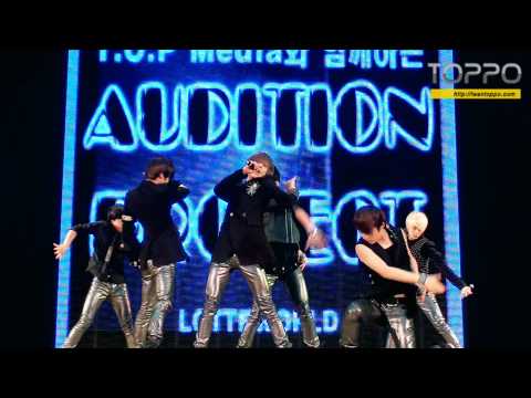 110528 Supa Luv - TOP Star Audition at Lotte World