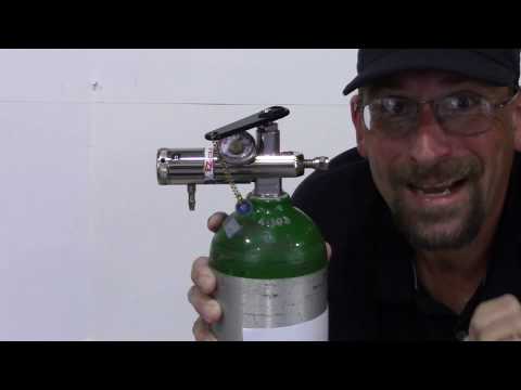How to use an oxygen tank