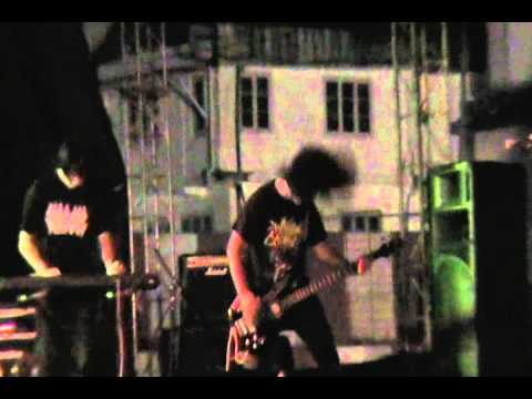 Grungy Morphins - Phobia (Kreator Cover) Live @Kohima, Nagaland Metal Fest Open Air.wmv