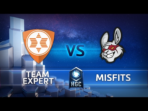 HGC EU Phase 1 - Game 1 - Misfits vs Team expert