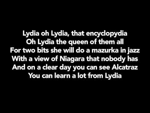 GROUCHO MARX Lydia the Tattooed Lady (+lyrics)