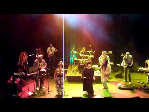 Dreadless live 'Slogans' & 'Black Uhuru Medley' @ Gebouw- T,08-08-2013