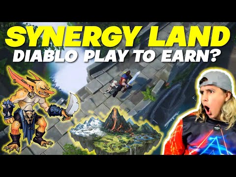 SYNERGY LAND - NEW PLAY TO EARN ACTION RPG GAMEPLAY , DIABLO STYLE ON SOLANA