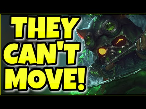 I built a FORTRESS of traps with Teemo .... (ft. Zwag)