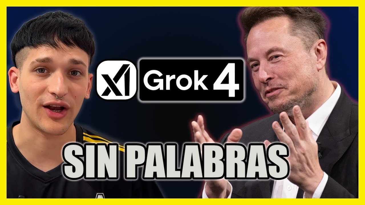 GROK 4 La Nueva IA más Potente del Mercado 🤖 | Elon Musk lo ha vuelto a hacer