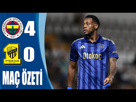Fenerbahce Al-Ittihad MATCH SUMMARY | Fenerbahce 4-0 Ittihat Summary