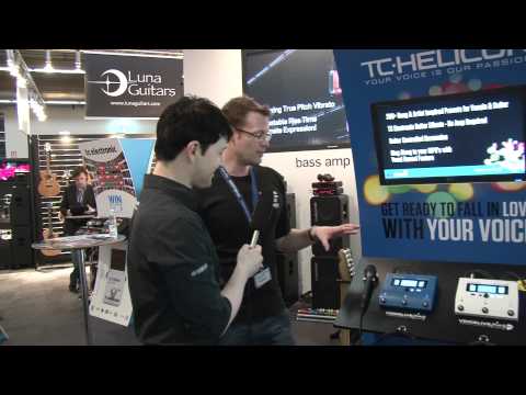 TC Voice Live Play - Vocal Effect - new at Musikmesse 2012 in Frankfurt