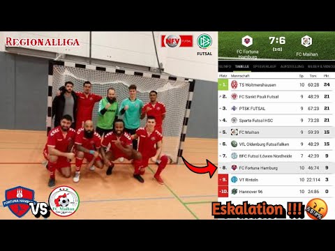 Regionalliga Futsal - Eskalation und 2 Rote Karten🤬‼️ - Matchday Matchday | Cap. 1