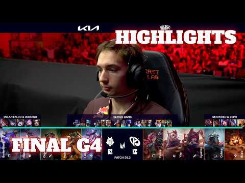G2 vs KC - Game 4 Highlights | Grand Final LEC Versus 2026 Playoffs | G2 Esports vs Karmine Corp G4