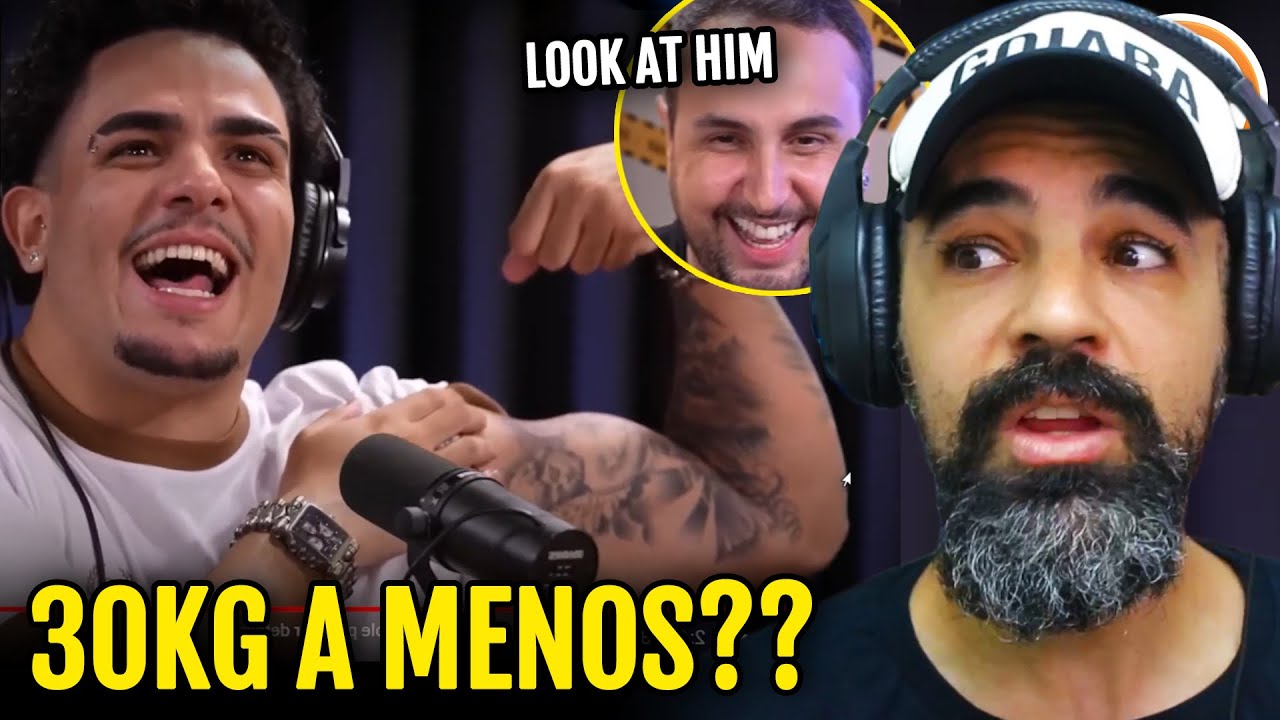 IGÃO CONTA COMO PERDEU 30KG PARA O RODRIGO GÓES NO PODPAH | Saúde na Rotina