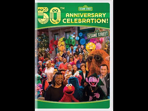 Sesame Street's 50th Anniversary Celebration (2019 DVD)
