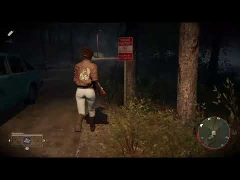 Friday the 13th Game Counselor Fox Gameplay Camp Crystal Lake Map Survive the Night