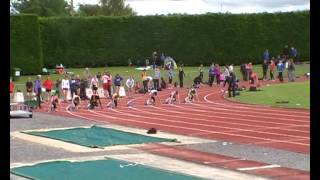 preview picture of video 'All-Ireland u16 100m Final 2012'