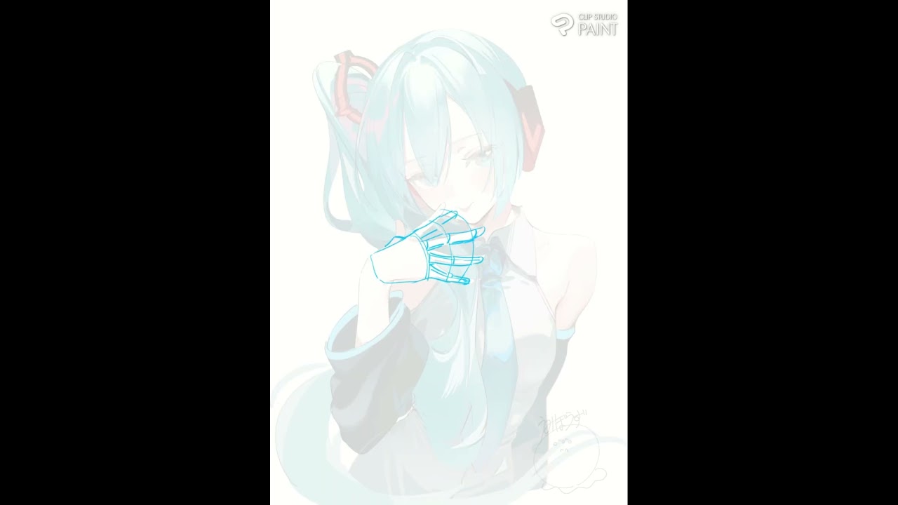 初音ミク　✒️