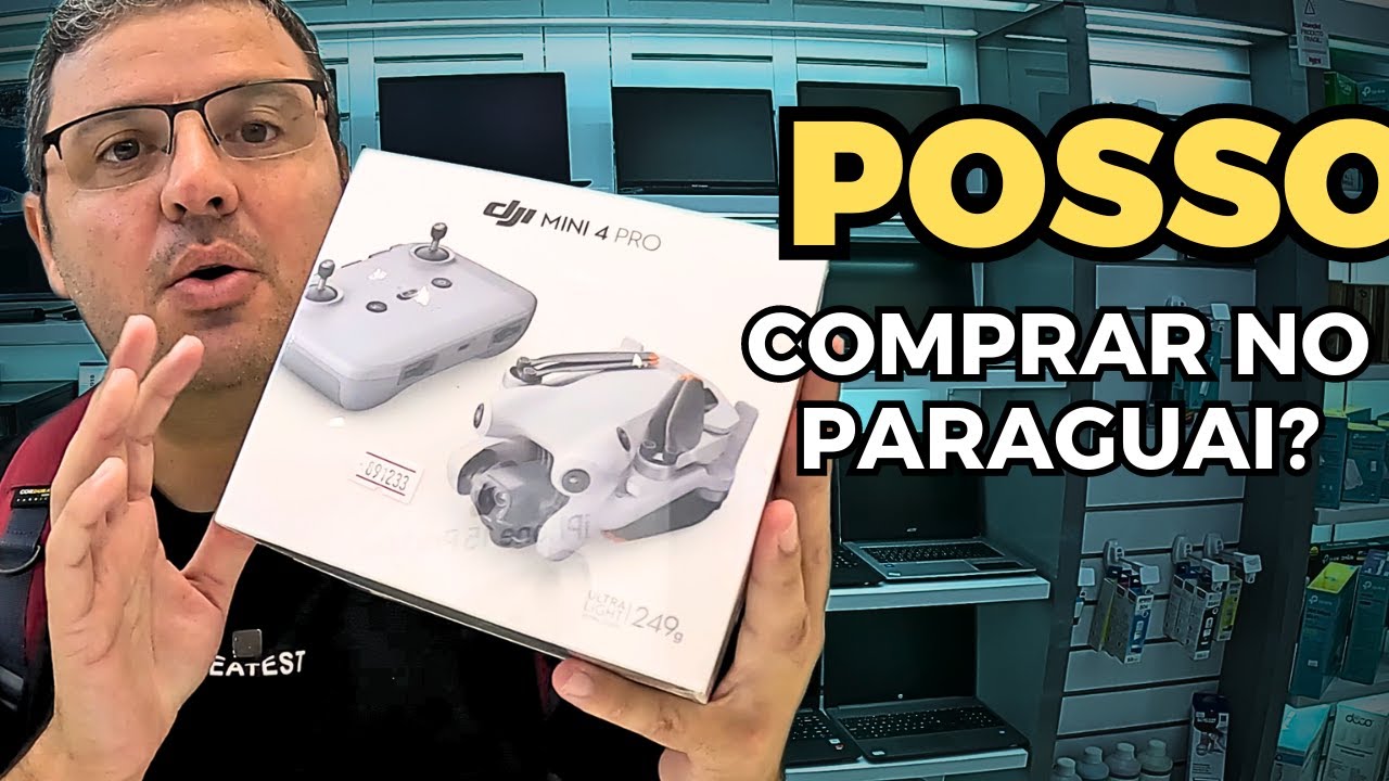 Drones da DJI no Paraguai preços e posso comprar e Trazer para o Brasil?