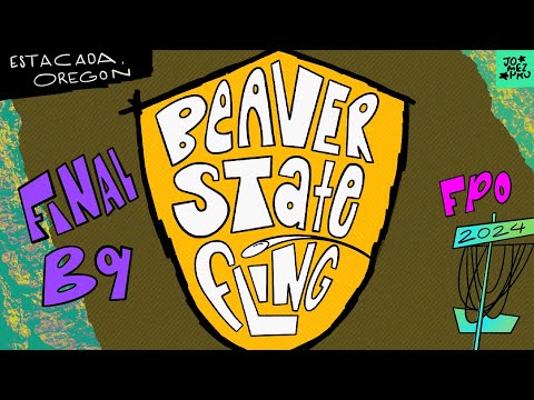 2024 Beaver State Fling | FPO FINALB9 | Handley, Scoggins, Ryan, Gannon | Jomez Disc Golf