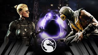 Mortal Kombat X - Cassie Cage Vs Scorpion (Very Hard)