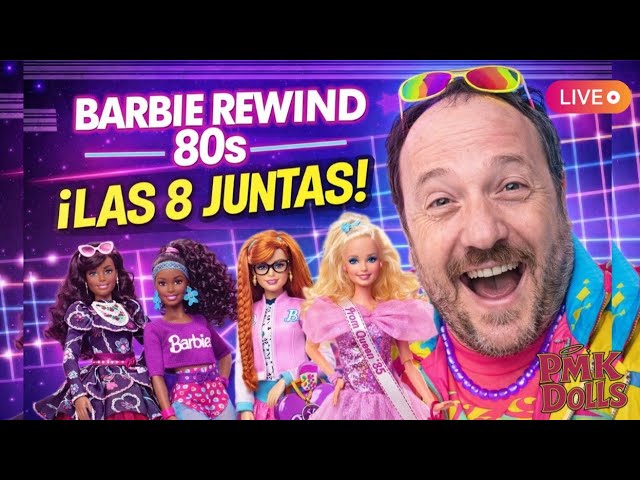 Vídeo relacionado con Barbie Signature Rewind Fiesta de pijamas Muñeca afroamericana con ropa retro y accesorios, juguete de colección, regalo +16 años (Mattel HJX19)