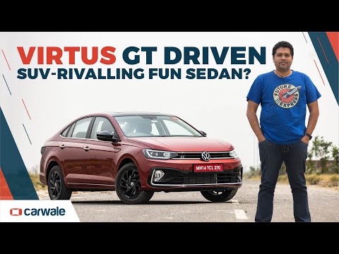 Volkswagen Virtus 2022 India Review | vs Skoda Slavia and Honda City | CarWale